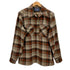 ペンドルトン PENDLETON USA製 デカ襟 チェック柄 開襟ネルシャツ メンズ import:M