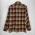 ペンドルトン PENDLETON USA製 デカ襟 チェック柄 開襟ネルシャツ メンズ import:M