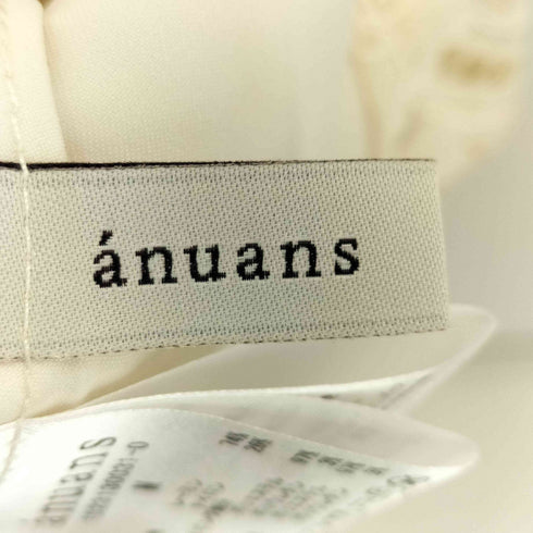 アニュアンス anuans パイピングセミマーメイドレースワンピース レディース JPN:M