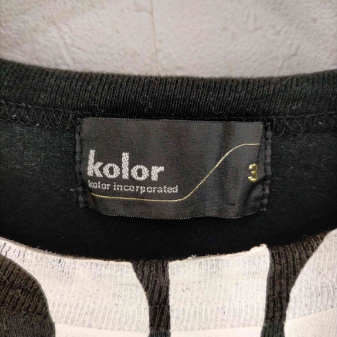 カラー kolor 度詰め天竺 TEE メンズ JPN:3