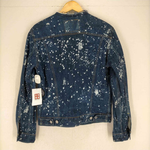リーバイス Levis ペイント加工デニムジャケット メンズ JPN:M