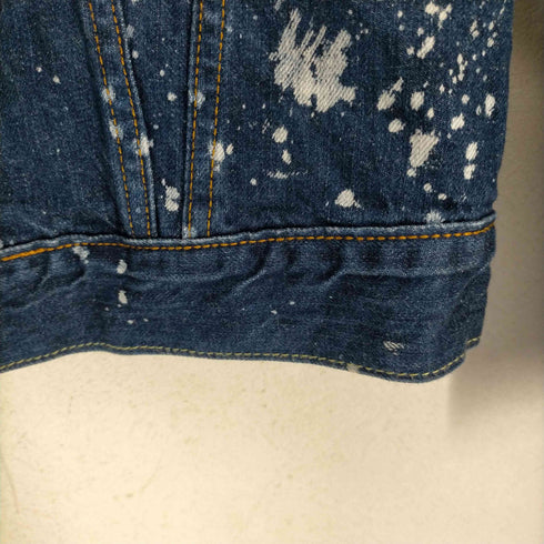 リーバイス Levis ペイント加工デニムジャケット メンズ JPN:M
