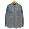 ポロバイラルフローレン Polo by RALPH LAUREN 90s DUNGAREE WORKSHIRT ポニー無し ガチャポケ デニムダンガリーワークシャツ メンズ XXL