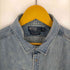 ポロバイラルフローレン Polo by RALPH LAUREN 90s DUNGAREE WORKSHIRT ポニー無し ガチャポケ デニムダンガリーワークシャツ メンズ XXL