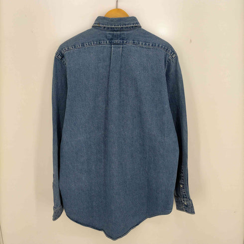 ポロカントリーラルフローレン POLO COUNTRY RALPH LAUREN ボタンダウン ダンガリーシャツ ポニー メンズ import:XL