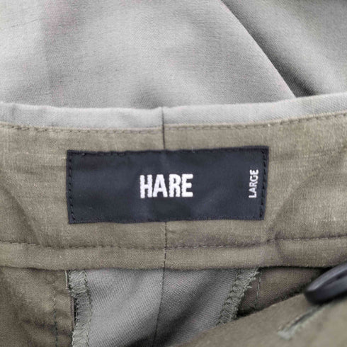 ハレ HARE 1タックワイドスラックスパンツ メンズ JPN:L