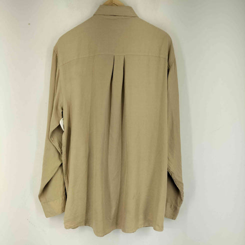 CEZANI 総柄 L/S シルクシャツ メンズ import:M
