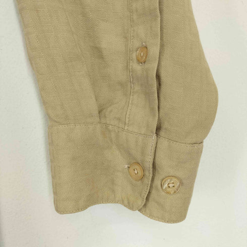 CEZANI 総柄 L/S シルクシャツ メンズ import:M