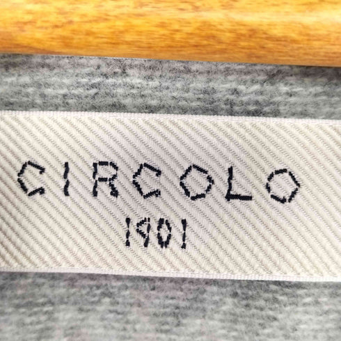 チルコロ1901 circolo 1901 ラグラン ウールパーカー レディース JPN:XS