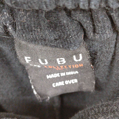 フブ FUBU ベロア ワイド トラックパンツ メンズ JPN:M