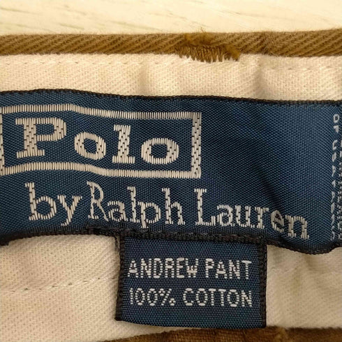 ポロラルフローレン POLO RALPH LAUREN ANDREW PANT 2タックチノ メンズ 36/32
