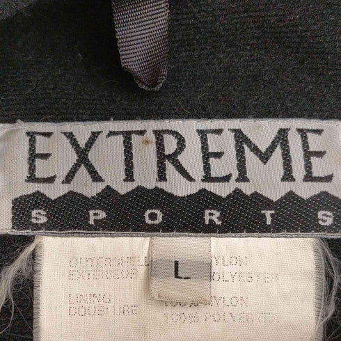 EXTREME SPORTS ナイロン 切替 マルチポケット フーデットマウンテンジャケット メンズ import:L