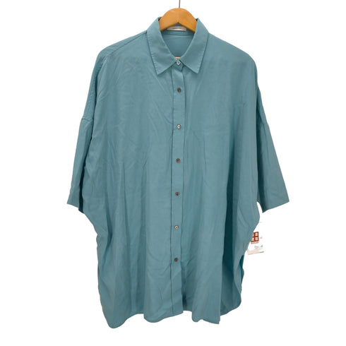 ジーナシス JEANASIS TツイルカバーリングBIGシャツSS レディース FREE