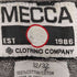 メッカ mecca ブラック バギーデニム メンズ 32/32