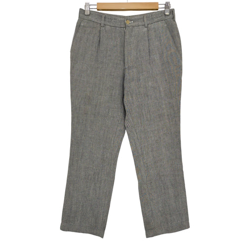 コムデギャルソンオムプリュス COMME des GARCONS HOMME PLUS リネンコットン タックパンツ メンズ JPN:S