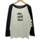 ニコアンド Niko and... y2k グランジ ラグランロンT she said that レディース M