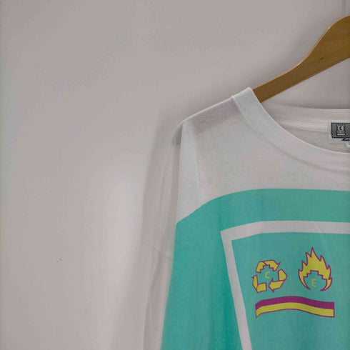 シーイー C.E POTLATCH LIMITED プリントクルーネックロングTシャツ メンズ JPN:M