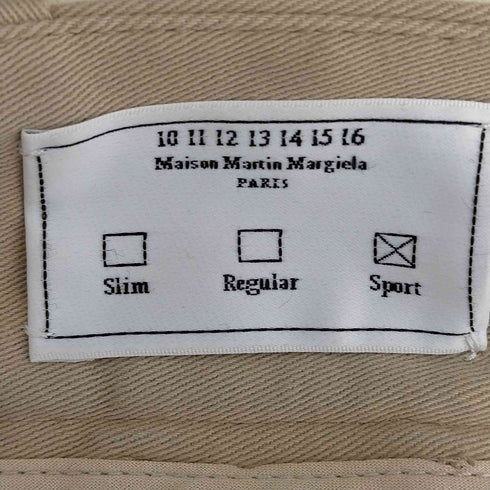 メゾンマルタンマルジェラ Maison Martin Margiela ここのえタグ テーパードチノパンツ メンズ 44
