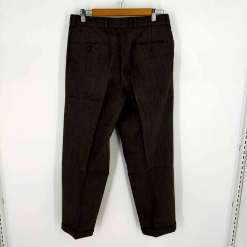 ボスヒューゴボス BOSS HUGO BOSS センタープレスウールワイドスラックス メンズ