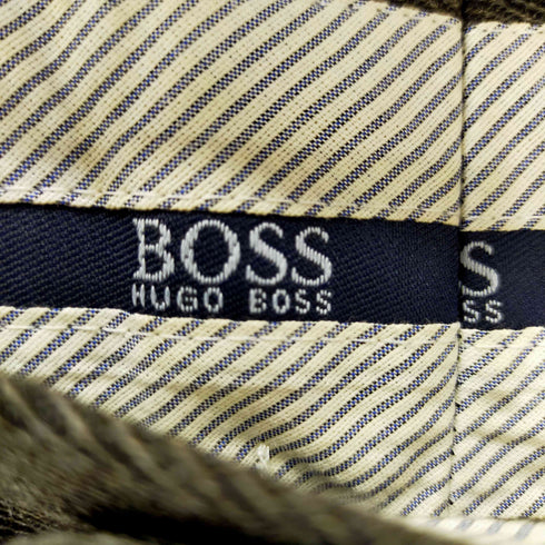 ボスヒューゴボス BOSS HUGO BOSS センタープレスウールワイドスラックス メンズ