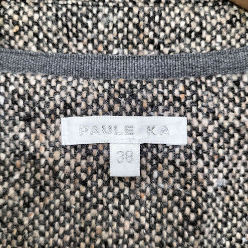ポールカ PAULE KA ウールツイードコート レディース EUR:38