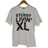 ステューシー Stussy livin xl プリントクルーネックTシャツ メンズ import:L