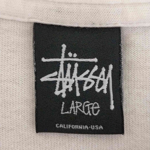 ステューシー Stussy livin xl プリントクルーネックTシャツ メンズ import:L