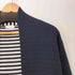 マッキントッシュフィロソフィー MACKINTOSH PHILOSOPHY 裏地ボーダー コットン混ロングカーディガン レディース JPN:38