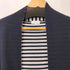 マッキントッシュフィロソフィー MACKINTOSH PHILOSOPHY 裏地ボーダー コットン混ロングカーディガン レディース JPN:38