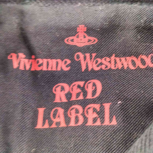 ヴィヴィアンウエストウッドレッドレーベル Vivienne Westwood RED LABEL オーブ刺繍 S/S ポロシャツ レディース JPN:M