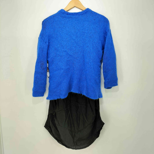 エムエムシックス メゾンマルタンマルジェラ MM6 Maison Martin Margiela レイヤードモヘヤニット レディース import:S