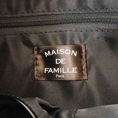 メゾンドゥファミーユ MAISON DE FAMILLE レザートートバッグ レディース
