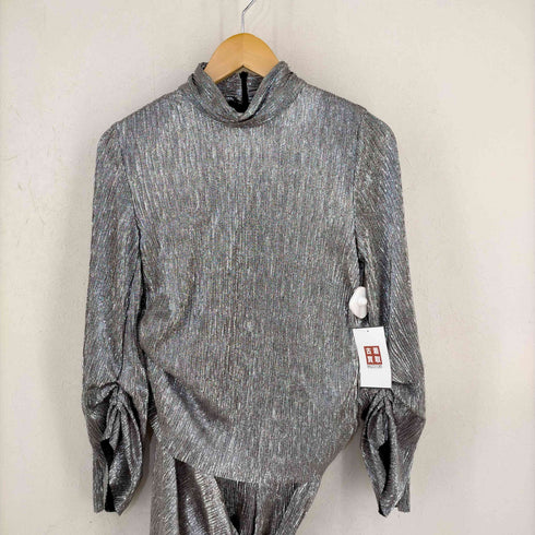 ザラ ZARA スパークルラメトップス ラップフルレングスパンツ セットアップ レディース XS / S
