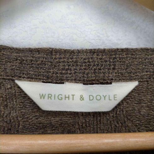 WRIGHT&DOYLE ウールスリットカットソー メンズ JPN:M