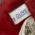 オリーブデオリーブ OLIVE des OLIVE 花 総柄 ワンピース プリーツ レディース FREE