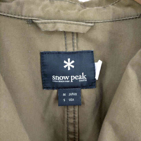 スノーピーク Snow Peak ベンタイル3ピースジャケット メンズ JPN:M