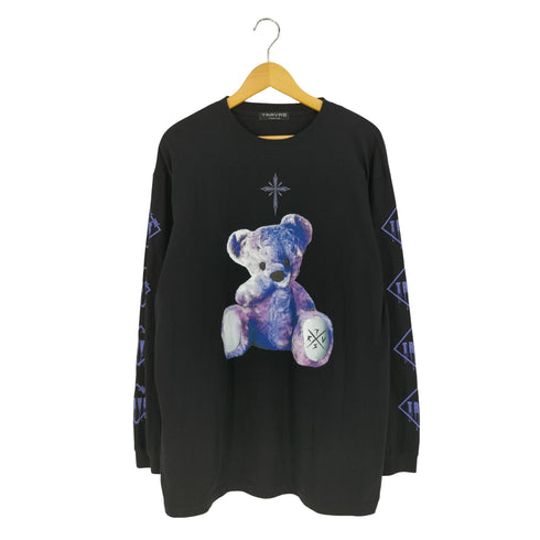 トラヴァストウキョウ TRAVAS TOKYO furryFurry bear L/S Tee くまプリント ロングスリーブカットソー レディース FREE
