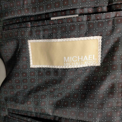 マイケルマイケルコース Michael Michael Kors コーティング加工 2Bテーラードジャケット メンズ