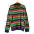 ポロバイラルフローレン Polo by RALPH LAUREN ボーダークルーネックコットンニット メンズ LL