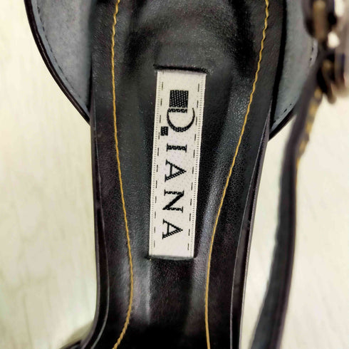 ダイアナ DIANA グルカ調 レザーパンプス ヒール レディース 23 1/2