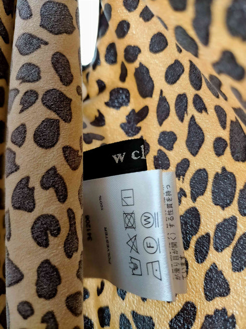 ダブルクローゼット w closet アシンメトリーティアード切替キャミワンピース レディース ONE SIZE