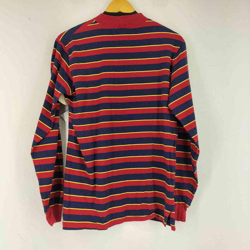 ポロバイラルフローレン Polo by RALPH LAUREN スモールポニー刺繍 ボーダーハイネック L/S Tシャツ メンズ import:XL