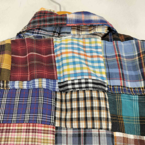 パッチワーク S/S シャツ メンズ import:L