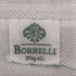 ルイジボレッリ BORRELLI ボーダー鹿の子シャツ メンズ