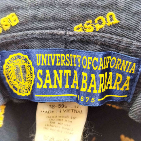 UCSB 刺繍総柄バケットハット レディース