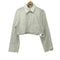 ザラ ZARA ショート丈シャツ レディース import:M