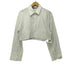 ザラ ZARA ショート丈シャツ レディース import:M