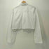 ザラ ZARA ショート丈シャツ レディース import:M