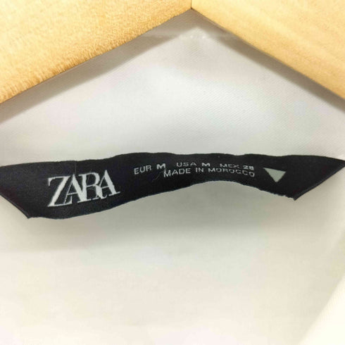 ザラ ZARA ショート丈シャツ レディース import:M