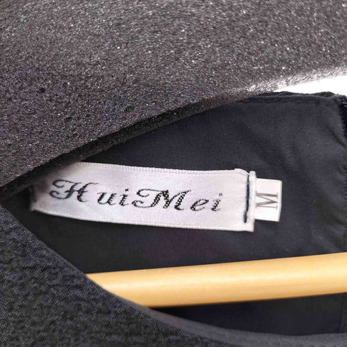 フリルデザインパフスリーブ S/S ワンピース レディース JPN:M